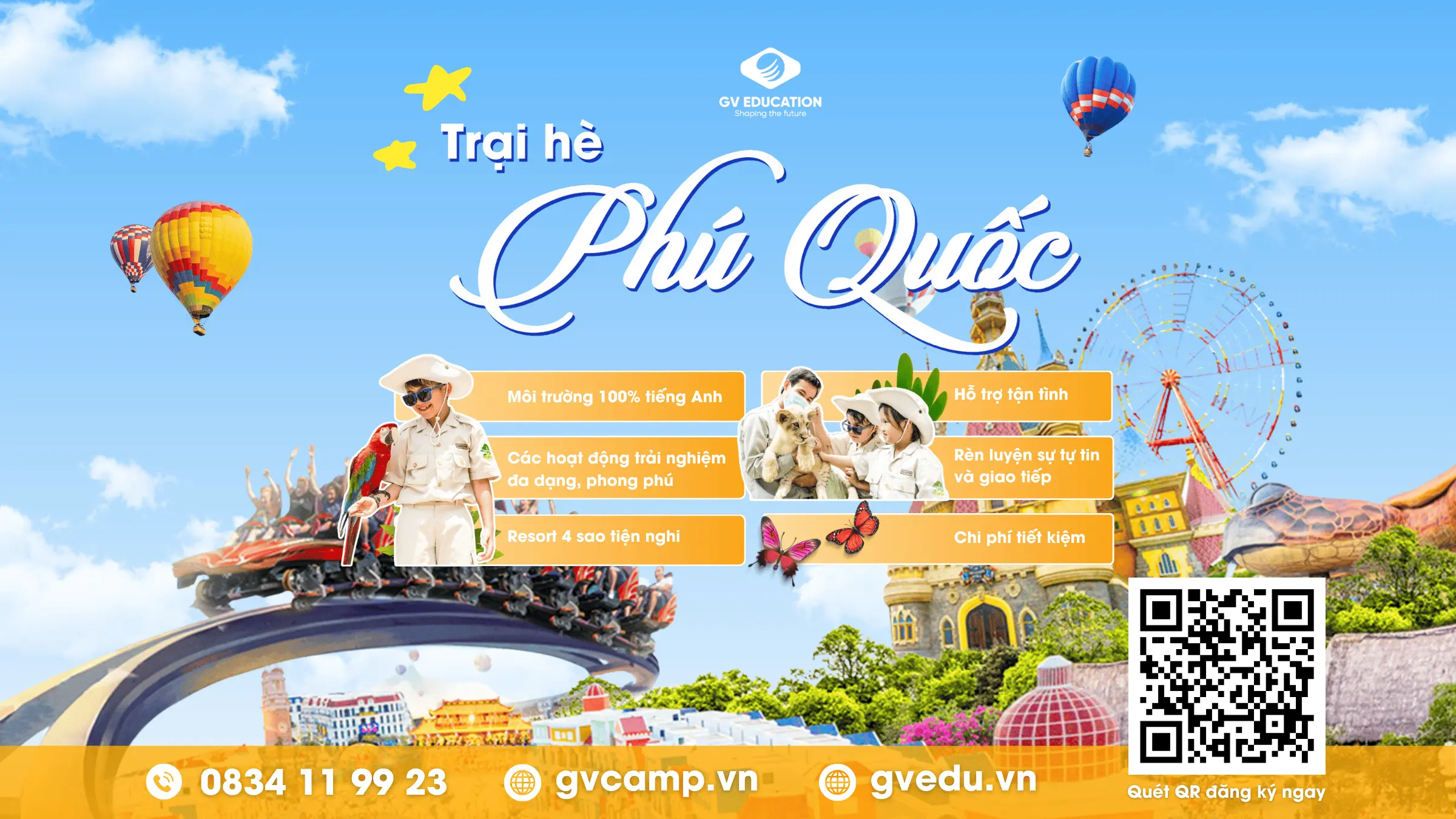 TRẠI HÈ PHÚ QUỐC 2025 – MÙA HÈ SÔI ĐỘNG, TRẢI NGHIỆM CỰC CHẤT!