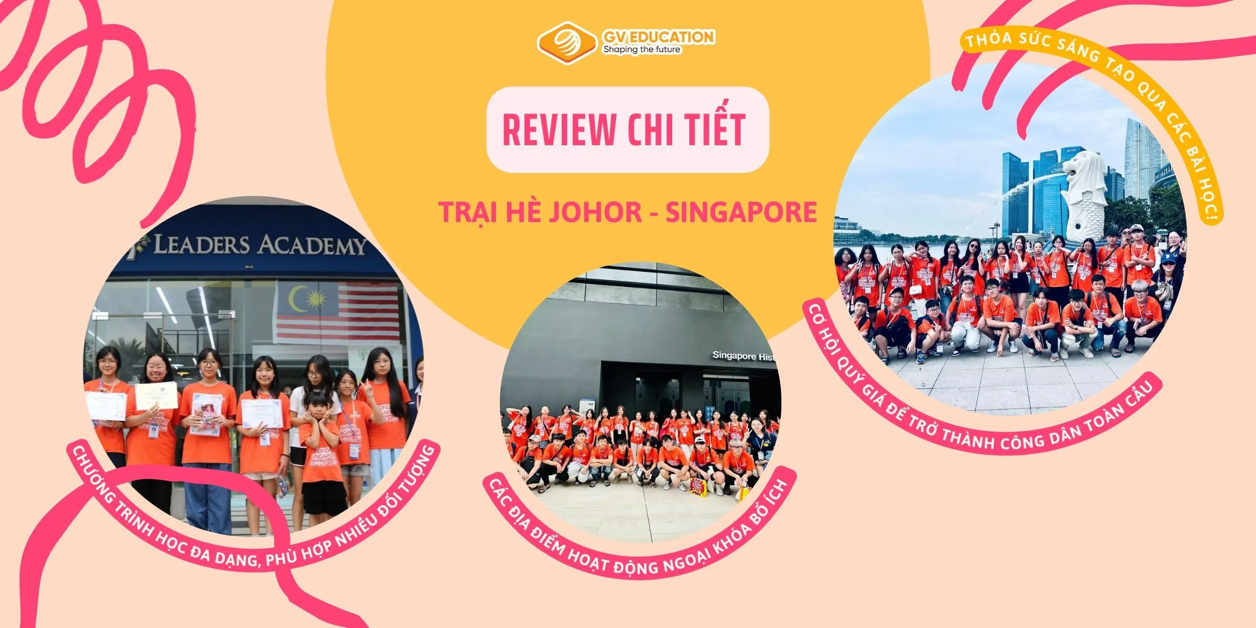 Review trại hè Singapore 2026: Học gì, ở đâu, có đáng tham gia không? 